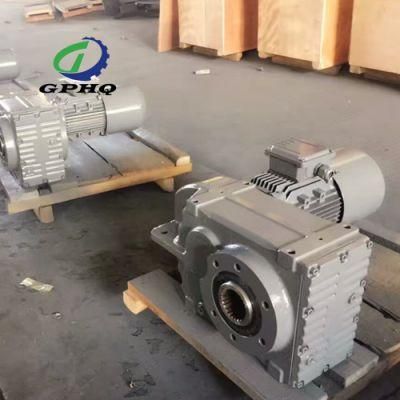 F Parallel Shaft Helical Gear Motor for Conveyor