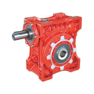 Nrv New Design Double Dual Shaft Input Right Angle Reduction Motorized Worm Reductor Gearbox