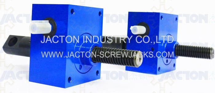 Custom Made Equivalent Italy Sj 50 Kn Worm Gear Jack Screw, Acme Screw Jack for Spain Customer