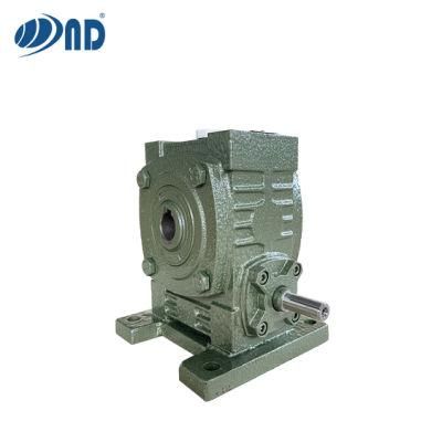 BV Approved Wp Series Worm Gearbox with Single/Double Speed Gear Box Reducer Reduction Cast Iron High Torque Transmission (Wpa/Wps/Wpx/Wpo)