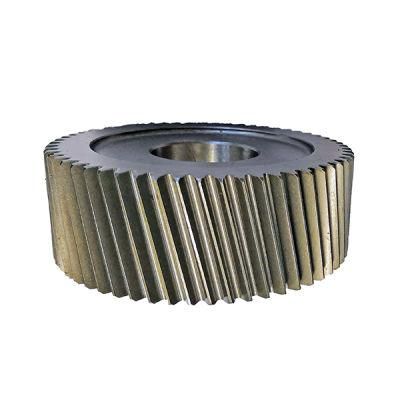 Customized Precise CNC Machining Spiral outer Toothed Gear