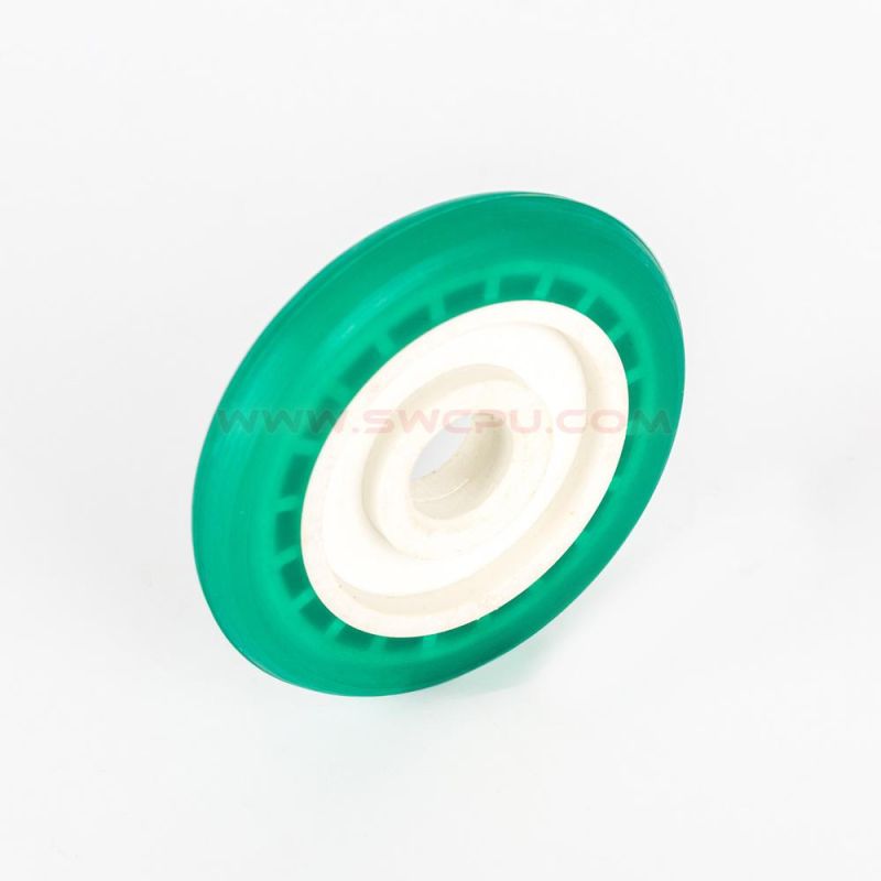 Custom Large Size Heavy Duty Plastic Coated Pulley Wheel