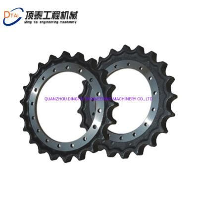 Excavator Track Sprocket PC100, PC200, PC300, PC400, PC650 Sprocket Bulldozers Spare Parts