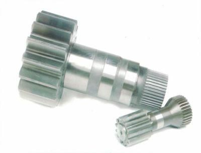 CNC Turning Machining Gear Shaft with Hobbing and Grinding Class 8