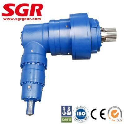 Right Angle High Torque Planetary Gear Box Similar to Bonfigiloli and Brevini Model