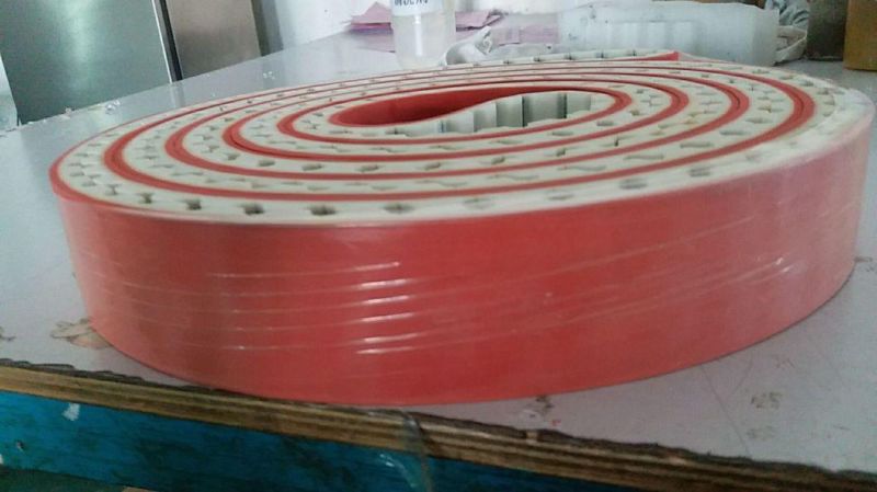 Red Rubber Coating Rubber Timing Belts 800-5m