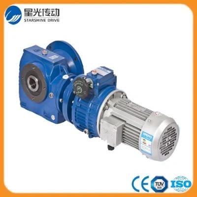 S37 Series Helical Worm Gear Reducer with Flange Mounted