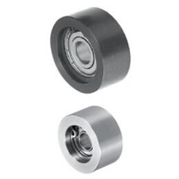 Backside Tension Type Flat Idler Pulley