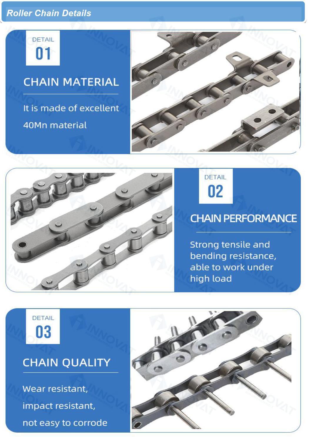 Stainless Steel Roller Chain Drive Chain Transmission Chain