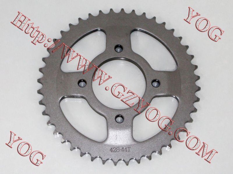 Yog Motorcycle Parts Motorcycle Rear Sprocket YAMAHA Crypton T110