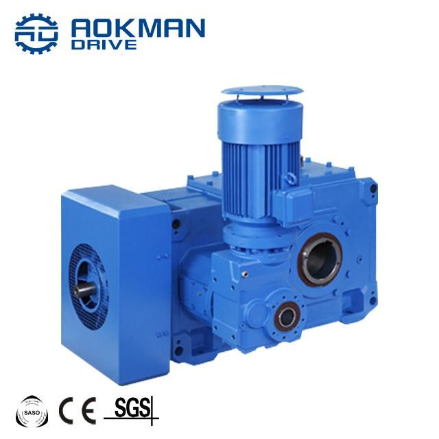 Right Angle Shaft Gearbox Bk Series Gearmotor for Passenger Elevators