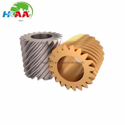 Customized Steel/Brass Screw Gears, or Crossed-Helical Gears