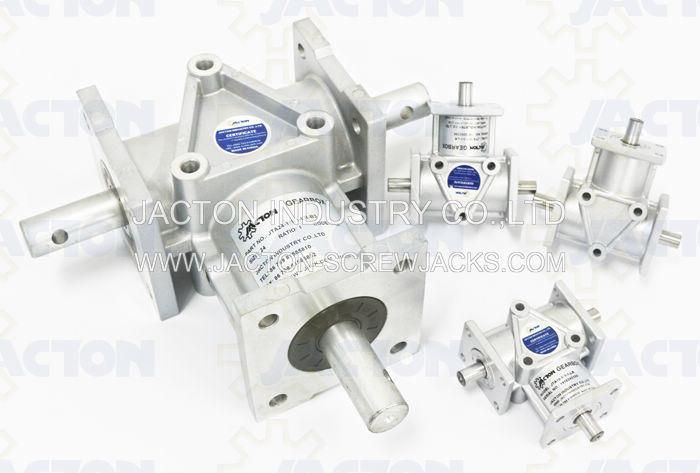 a Compact Bevel Gearbox Design Provides a Visually Attractive, Quality Finished Casing, Produced From Die-Casting, in Lightweight Aluminium Alloy.