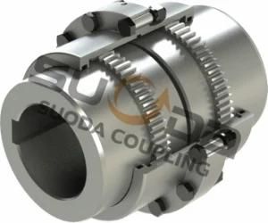 Good Quality High Transmission Efficiency Suoda Gab Type Gear Coupling