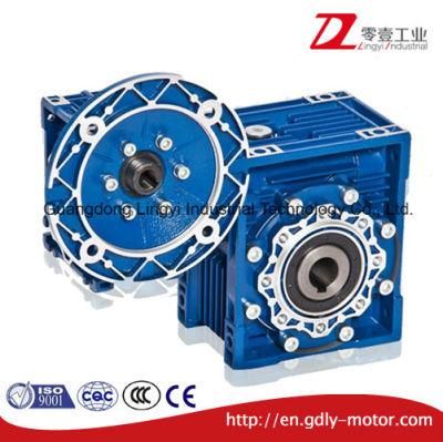 Cast Aluminum Double Stage Worm Gearbox for Conveyor