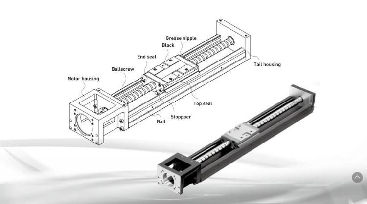 Precision Motorized Linear Stages Modules for Single Axis Robot