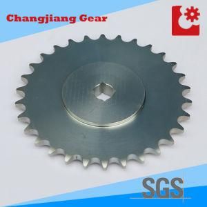 OEM Gear Welded Stainless Steel Blue Zinc Standard Stock Plating Sprocket