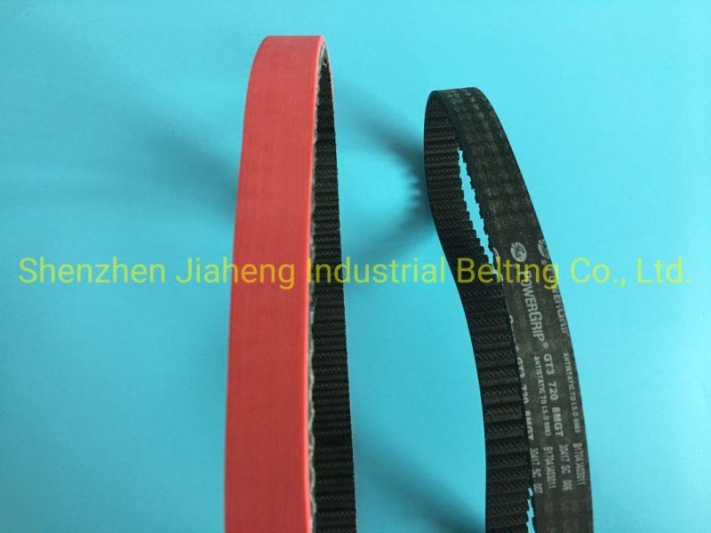 8mgt Timing Belt with Red Natural Rubber Coating