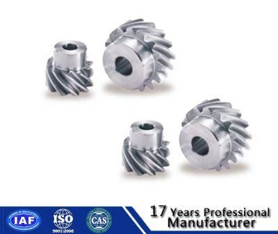 Helix Gear 45&deg; Angle Hard Tooth Steel Precision Gear