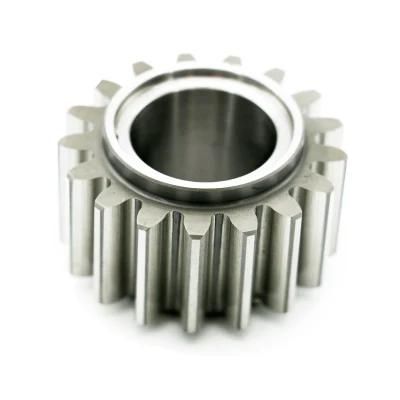 Helical Tooth Wheel for Modular Machine