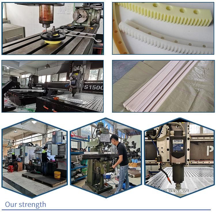 POM Plastic Wear-Resistant and Impact-Resistant Mechanical Equipment Internal Parts Processing Rack