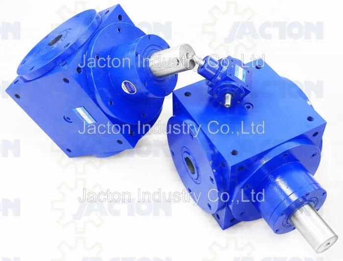 Miter Bevel Gearbox Is Also Known as Spiral Bevel Gear Drives, Right Angle Gear Speed Reducer Gearbox, 90 Degree Bevel Gears, 1: 1 Right-Angle Gear Drive Boxes