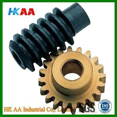 High Precision Micro/Mini Worm Gear, DC/AC Brass Worm Gear