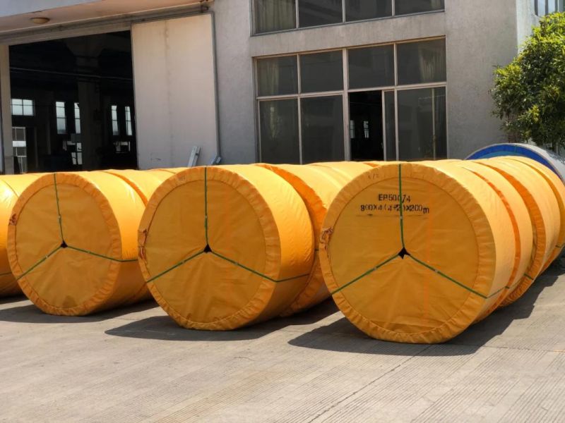 Ep Nn Fabric Polyester Heat Oil Resistant Chevron Rubber Heat Resistance Coal Mining Steel Cord Conveyor Belt