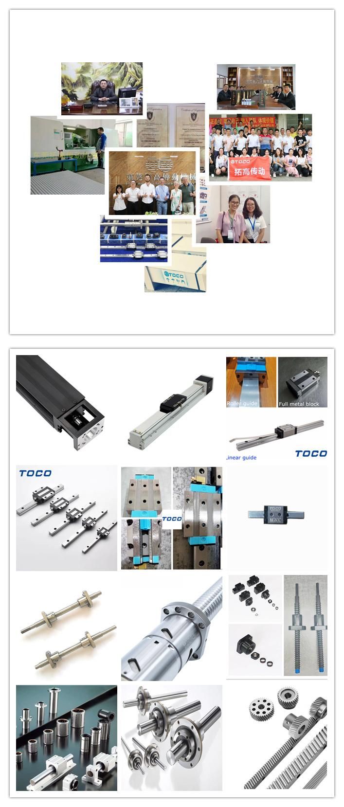 Linear Guide Self Clean Quiet Moving Carriage Tgbs