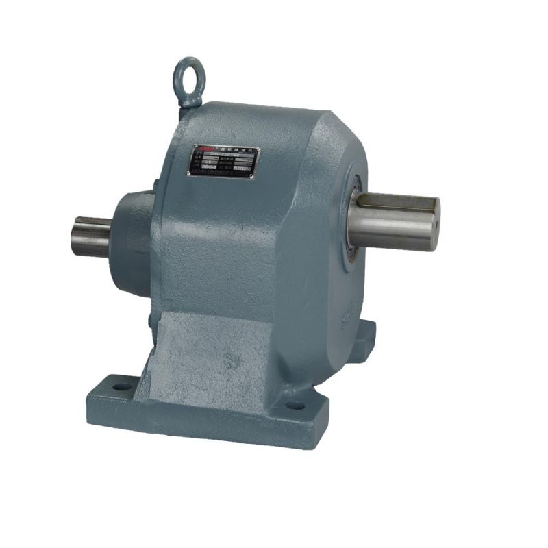 Helical Geared Motor Casting Iron Housing Foot Mounted