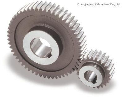 ODM Power Drived Cast Steel OEM Cylindrical Wheel Shaft Hard Spur Gear