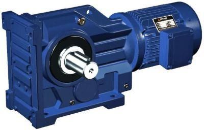 Flange Mounted Helical-Bevel Gear Speed Reducer