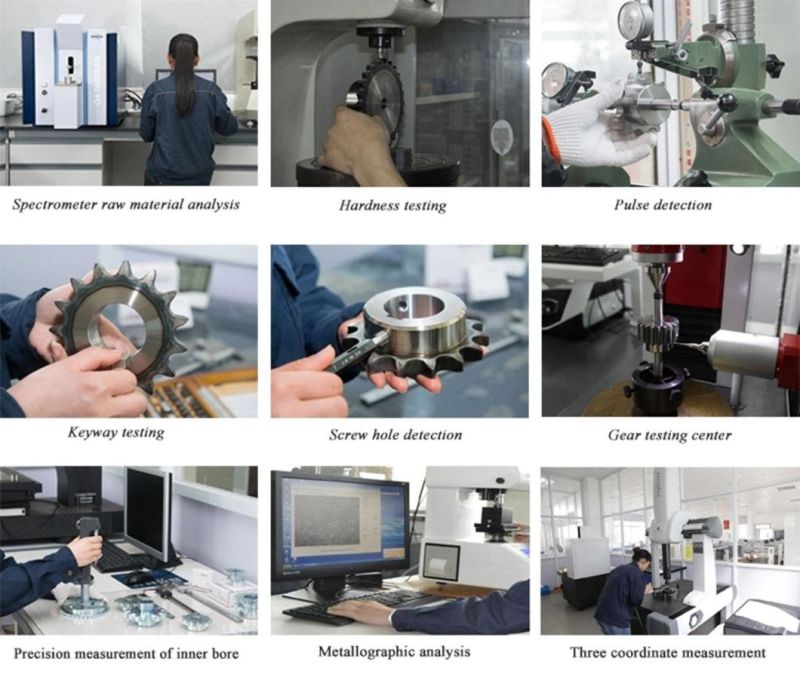 Bright Tooth Surface Hardening Sprocket with Standard Dimension for Gearbox Parts Transmission Mining Machinery