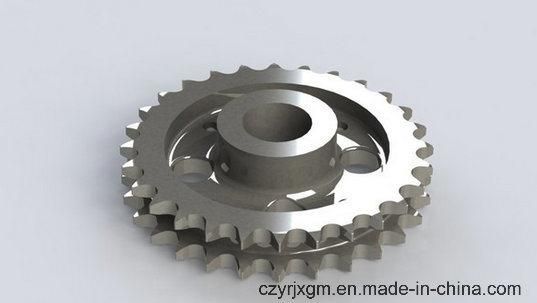 CNC Machine Transmission Double Chain Sprocket Wheel