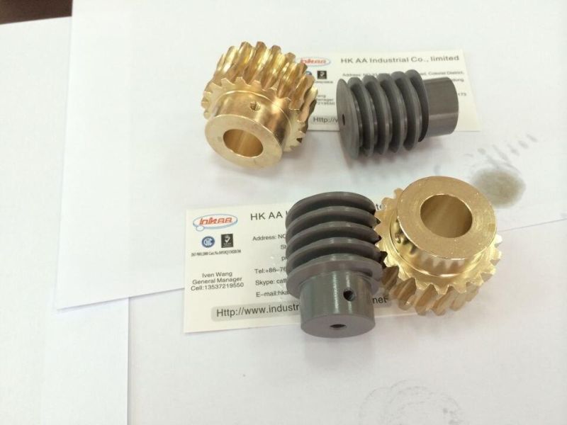 High Quality Brass Worm Gear and Pinion, Brass Worm Wheel