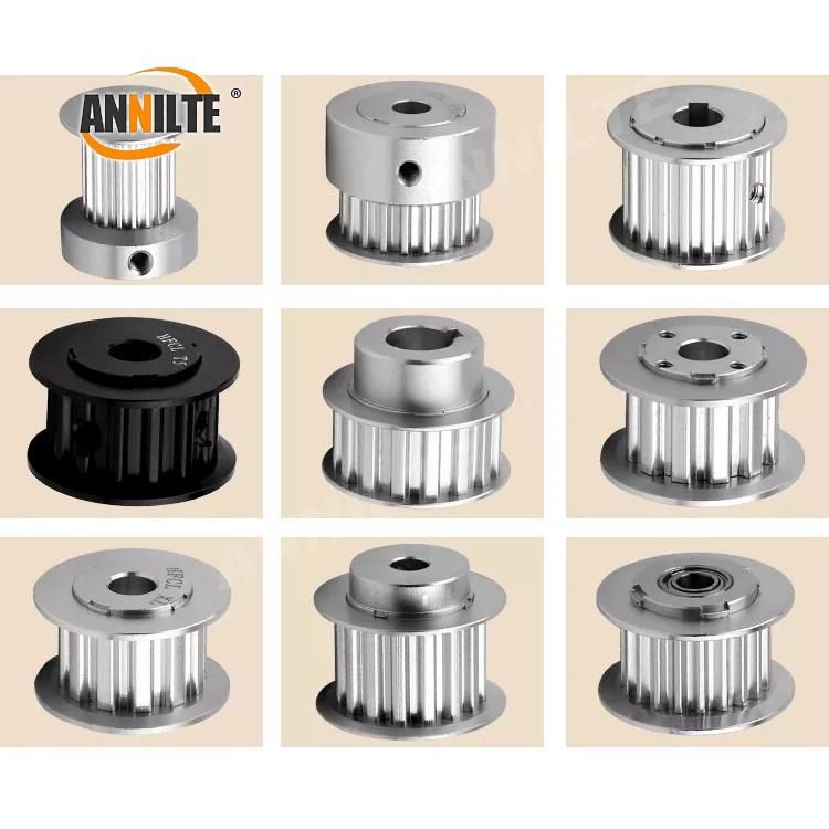 Annilte Processing Customized Synchronous Wheel Timing Pulley Auto Engine Timing Belt Tensioner Pulley