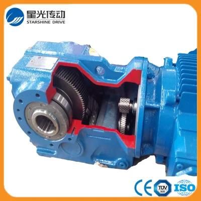 K Series Helical-Spiral Bevel Speed Reducer