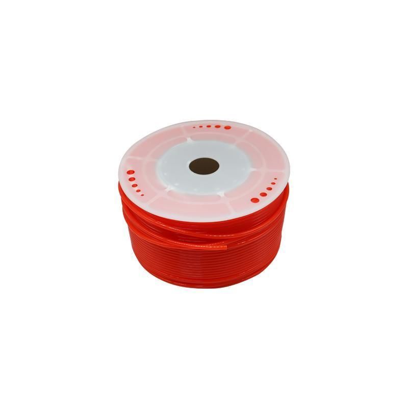 Red PU Round Belt High Tension Stress Invariable Elongation