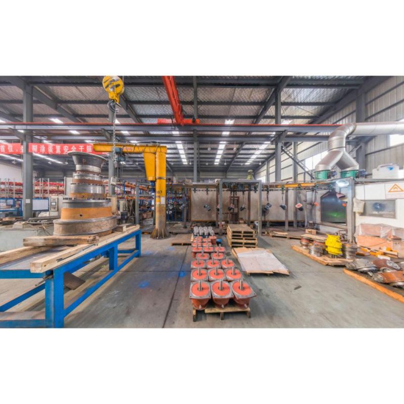 Transmission Double Enveloping Worm Speed Reducer Used for Construction Machinery 