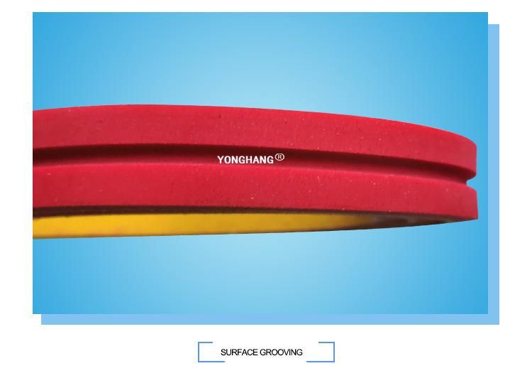 Red Plastic Slotted Lens Conveyor Belt for Tractor etc.