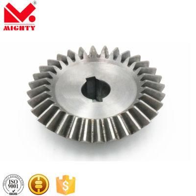 Standard Steel Bevel Gear with Hub or Spur Gear Hot Sale