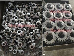 M1 Gear with Spline Hole, Salt Bath Nitriding, HRC42-60