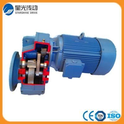 High Output Torque Bevel Helical Speed Reducer F Series