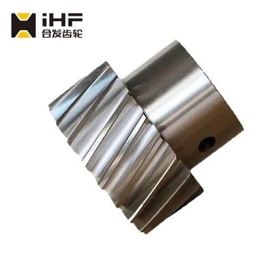 Forging Alloy Steel Hobbing Conditioning Quenching Transmission Planetary Helical Gear