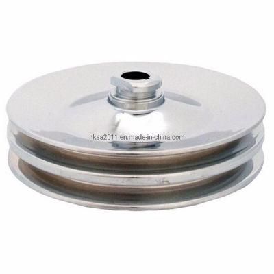 CNC Machining Double Belt Chrome Groove Power Steering Pulley