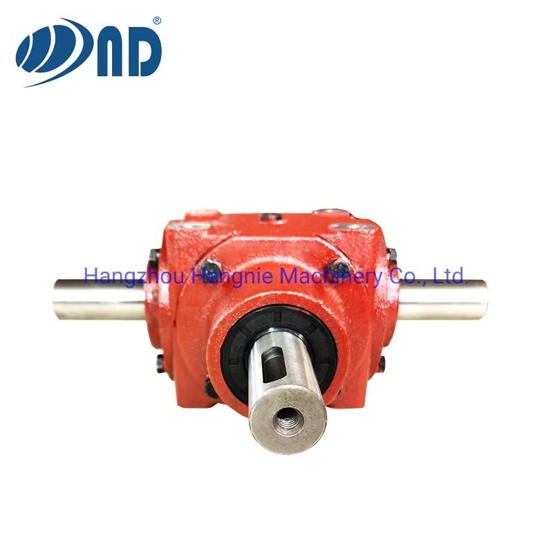 Competitive Price Pto 540rpm Bevel Gear Box for Mulch Tiller Rotavator Agricultural Gearbox