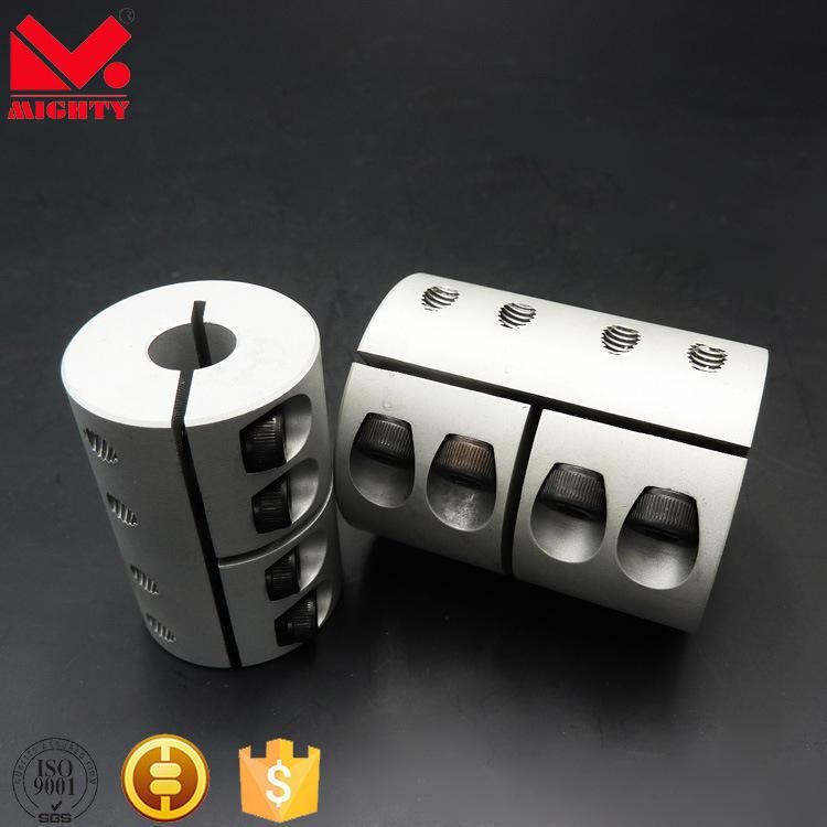 Aluminum Clamp Style Jaw / Spider Flexible Shaft Coupling for Motor