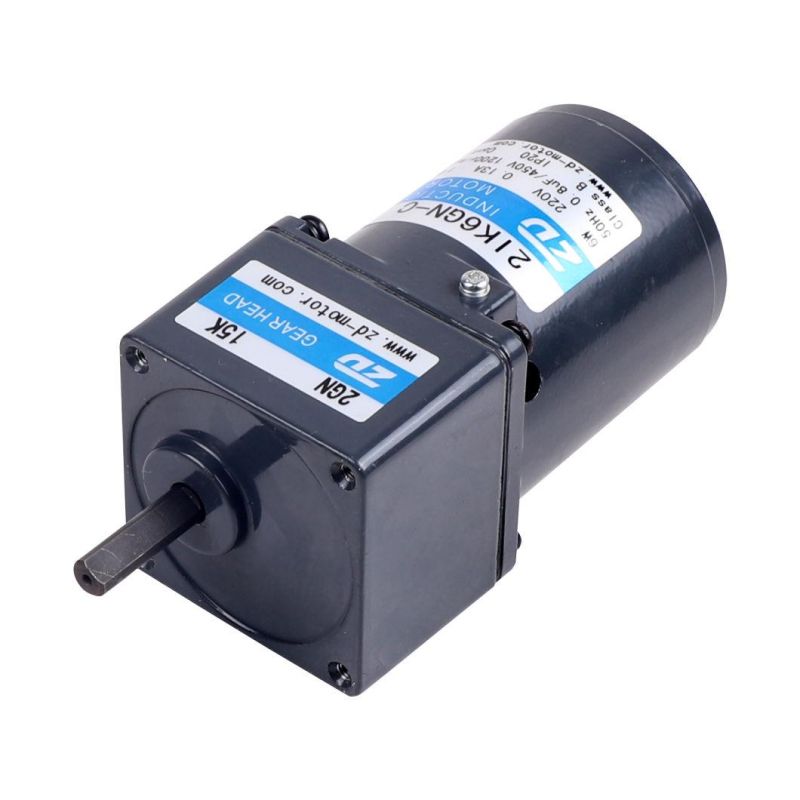 60mm 6W 10W AC Speed Control Gear Motor