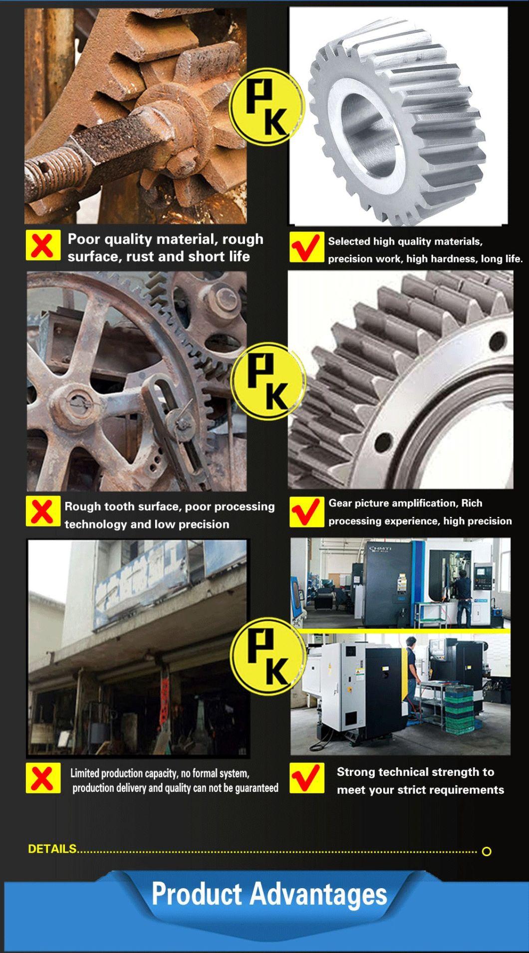 Wheel Transmission Custom Metal Reduction Ring Sun Planetary Spur Gear