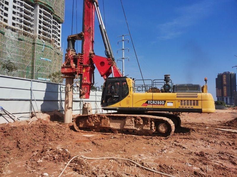 Yuchai 160kn Rotary Drilling Rig Ycr160d